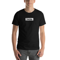 SNKBTE VIP Blackout Box Logo T-Shirt - Black