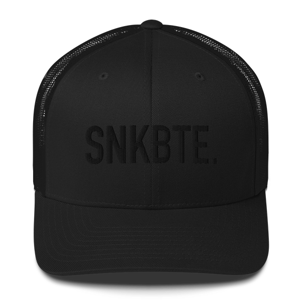 SNKBTE VIP Blackout Trucker Cap