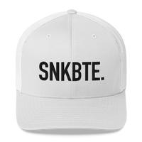SNKBTE Classic Trucker Cap - White