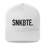 SNKBTE Classic Trucker Cap - White